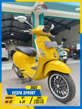 VESPA SPRINT 150 ABS 2022 GASS MASZEHH HIKMAH MOTOR KEPUH MALANG