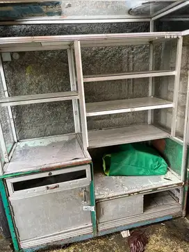 Gerobak murah sudah tidak dipakai