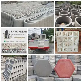 Paving konblok uditch udit grassblok kanstin buis beton box culvert