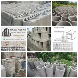 Paving konblok uditch udit grassblok kanstin buis beton box culvert