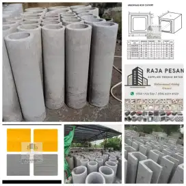 Paving konblok uditch udit grassblok kanstin buis beton box culvert