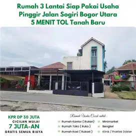 Rumah Buat Kantor / Ruko / Alfamart / Klinik / Bengkel / Kos / Gudang
