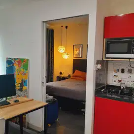 Dijual Apartement Sudirman Park 1 Bedroom Full Furnished Hook