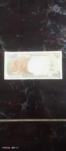 Uang kertas 500 MISPRINT