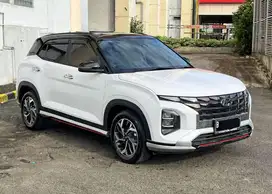 2022 Hyundai Creta 1.5 Prime IVT Putih Twotone Km 20rb Record Dp 24Jt