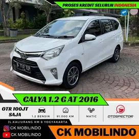 (Dp5jt) Toyota Calya G Matic 2016 ORISINIL Kredit Murah