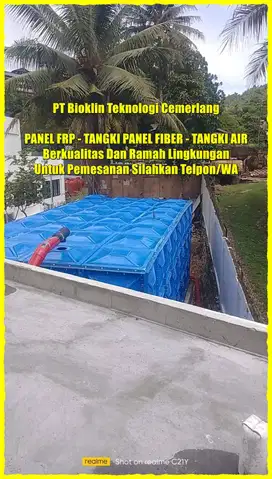 PANEL TANK – TANGKI AIR – TANGKI PANEL – ROOFTANK – TANGKI FIBERGLASS