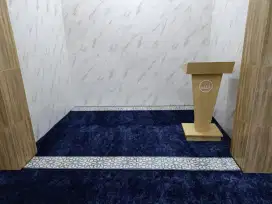 Tersedia Karpet sajadah Masjid import pembelian menyesuaikan kebutuhan