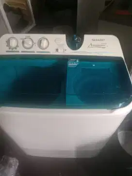 Mesin cuci 2tabung sharp Aquamagic 9kg
