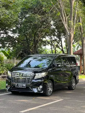 Toyota Alphard g atpm 2017 hitam black Alphard 2018 alphard 2019 bu