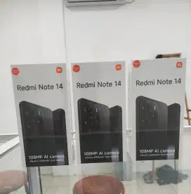 Termurah Redmi Note 14 4G 8/256 GB New