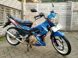 Satria FU lengkap motor sehat walafiat keterangan detail di bawah