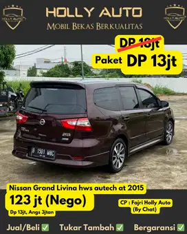 Nissan Grand livina 2015 Bensin