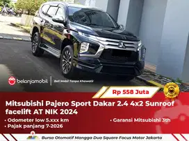 [ LOW KM 5RB ] Mitsubishi Pajero Sport Dakar 2.4 facelift AT 2024/2025