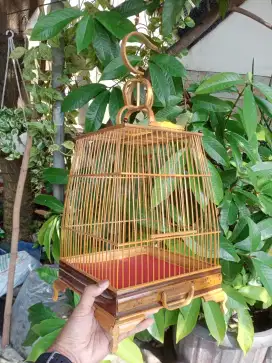 Sangkar Kotak  Bambu / Cungkok