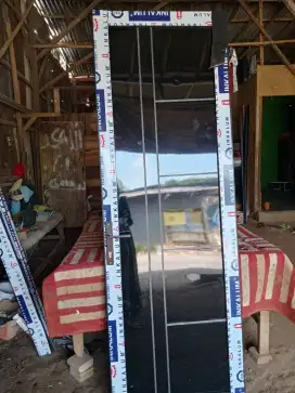 Jual kusen pintu satu dan pintu dua dari bahan aluminium dan kayu