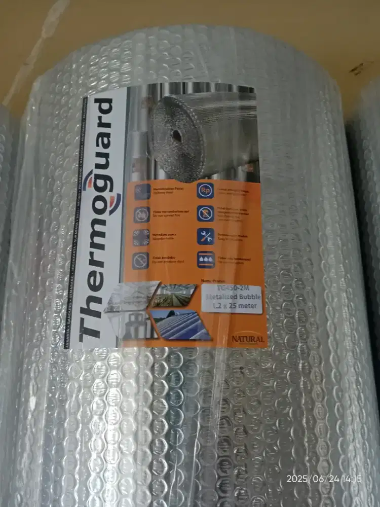 PEREDAM PANAS BUBLE ALUMUNIUM FOIL
