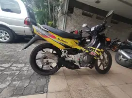 Satria 2 tak. Jual sat set atau tuker motor Lain asal dapat kembalian