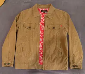 TRUCKER JAKET COKLAT