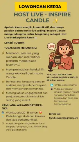 Host live streaming