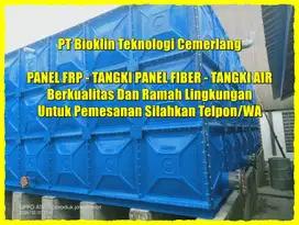 Tangki Panel Toren Air FRP, Tangki Air Kotak, Roof Tank, Tangki Air Fi