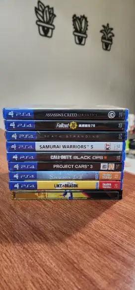 Kaset PS4 baru segel Reg 3