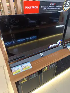 TV Polytron 43 + soundbar bisa cicilan tanpa DP