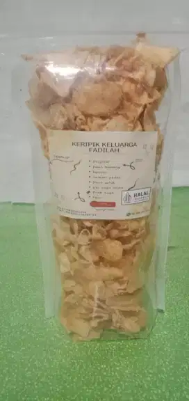 Di jual kripik singkong