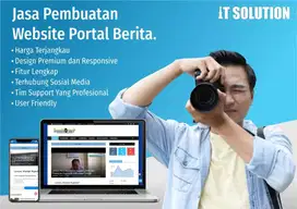 Bangun Website Portal Berita Profesional dan Elegan Bersama Itsolution
