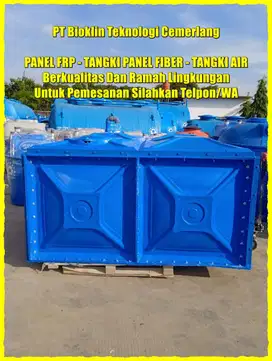 Toren Air FRP, Tangki Air Kotak, Roof Tank, Tangki Air Fiberglass, Roo