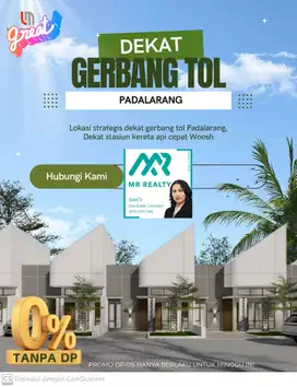 Rumah Baru Padalarang Dp 0 Kantor Bupati Bandung Barat dijual cepat