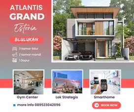 PROMO RUMAH 2 LANTAI EXCLUSIVE KONSEP SMARTHOME COLOMADU