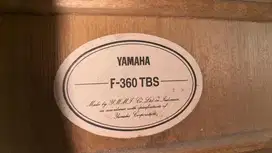 Gitar yamaha F 360 TBS