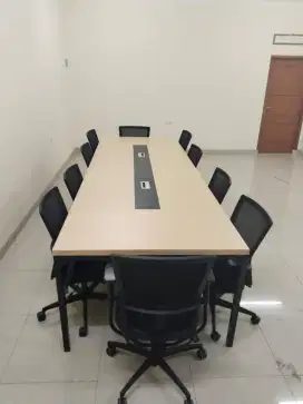 Meja Meeting Meja Rapat [ Real Pict ] Meja Kerja Meja Koordinasi
