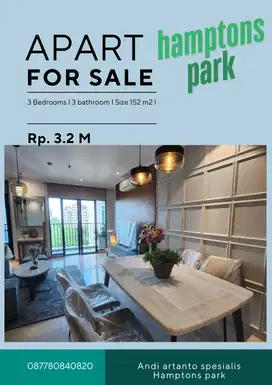 Spesialis apartement Hamptons Park Brand New Combine Unit