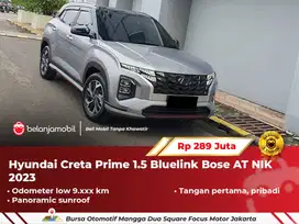 [ LOW KM ] Hyundai Creta Prime 1.5 Sunroof Bluelink Bose AT 2023/2024