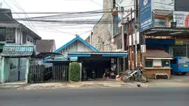 Dijual rumah harga tanah lokasi poros jalan raya kampus