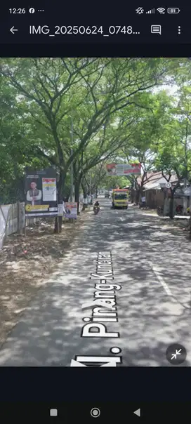 Dijual tanah komersil kunciran pinang tangsel banten