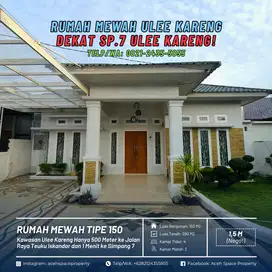 Dijual Rumah Mewah di Ulee Kareng - Dekat Simpang Tujuh Ulee Kareng!