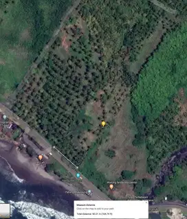 DIJUAL TANAH HADAP PANTAI DI JL. UTAMA GILIMANUK DENPASAR BAGUS STRATE