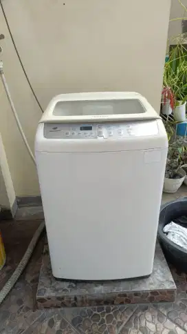 Mesin cuci bekas merk Samsung WA80H4000SW, masih bisa nyala ,japri SJ