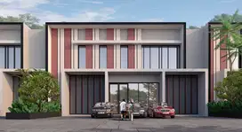 Gudang baru modern 2 lantai pinggir jalan besar dijual di Pekanbaru