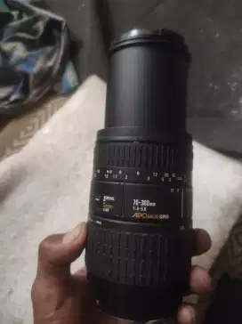 Jual lensa kamera SIGMA masih bagus layak pakai