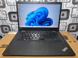 Laptop Lenovo Thinkpad L13 Core i5 gen 11 ram 8gb SSD layar FHD slim