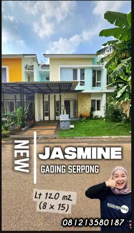 Dijual rumah deket Pahoa school di New jasmine gading serpong