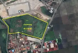 Kavling/Tanah Luas di Karawang Barat