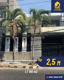 Rumah Surabaya Simpang Darmo Permai Selatan