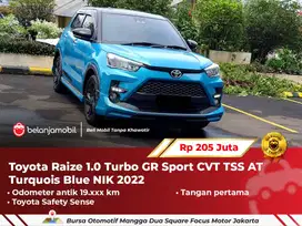 [ LOW KM 19RB ] Toyota Raize 1.0 Turbo GR Sport TSS AT Blue 2022/2023