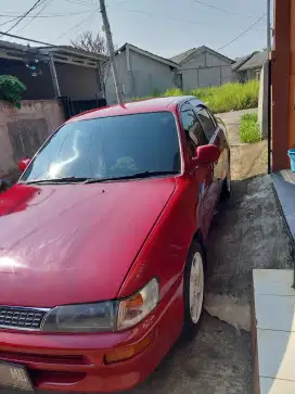 Toyota Great Corolla 1.6 SEG M/T th 1995 Merah Merona