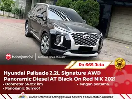 [ PANORAMIC ] Hyundai Palisade 2.2L Signature AWD Diesel AT Black On R